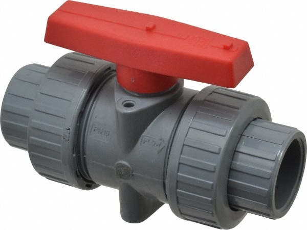 True Union Manual Ball Valve: 1" Pipe, Full Port