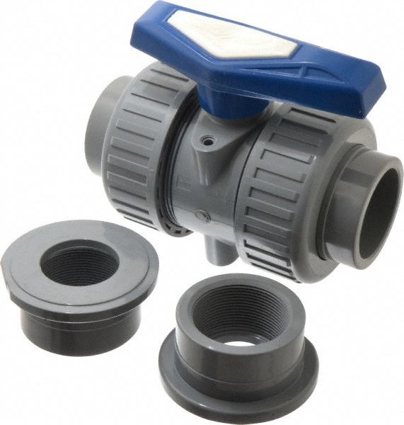 Simtech TBB 301 1 020 True Union Manual Ball Valve: 2" Pipe, Full Port 