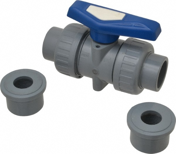 True Union Manual Ball Valve: 1" Pipe, Full Port