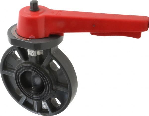 Simtech BFP 111 6 020 Manual Wafer Butterfly Valve: 2" Pipe, Lever Handle 