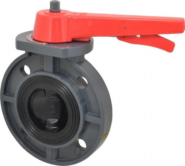 Simtech BFP 111 6 030 Manual Wafer Butterfly Valve: 3" Pipe, Lever Handle 