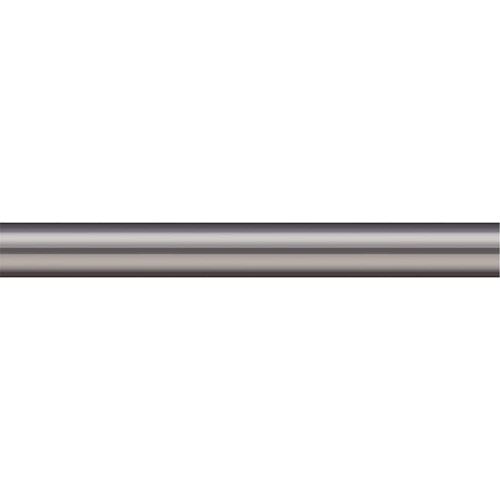 Micro 100 SR-250-6 Tool Bit Blank: 1/4" Dia, 6" OAL, Solid Carbide, Round 