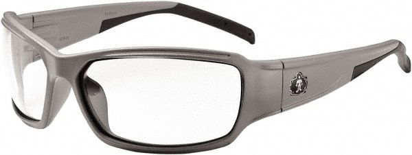 Ergodyne 51100 Safety Glass: Uncoated, Clear Lenses, Full-Framed, UV Protection Image