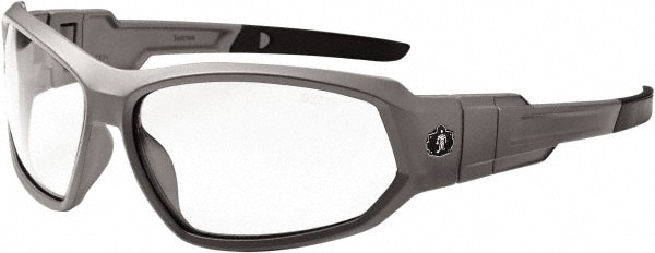 Ergodyne 56100 Safety Glass: Uncoated, Clear Lenses, Full-Framed, UV Protection Image