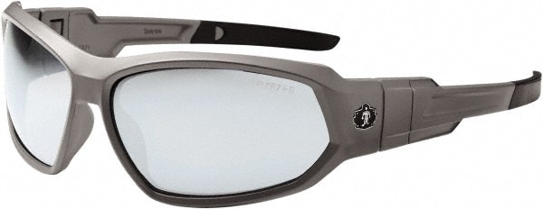 Ergodyne 56180 Safety Glass: Uncoated, Blue Lenses, Full-Framed, UV Protection Image