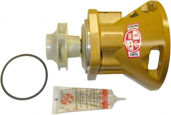 Inline Circulator Pump Sealed Bearing Assembly with Impeller