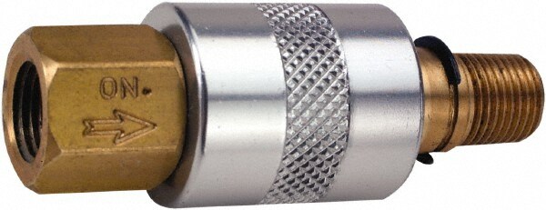 1/8" Pipe, Compression x MNPT, Brass Standard Slide Valve