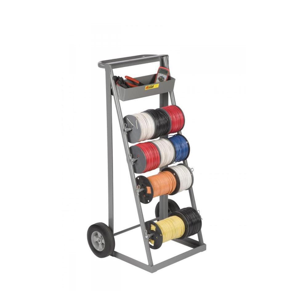 Little Giant 300 Lb Capacity, 24 Wide x 18-1/2 Long x 45-1/2 High Wire Spool Cart