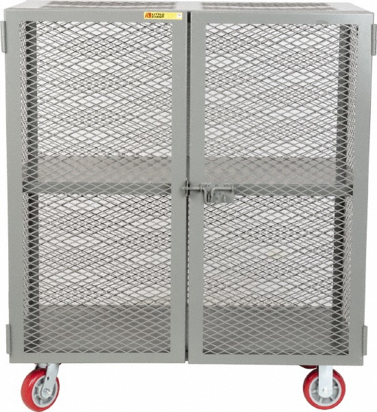 Little Giant 2 Door, 2 Tier, Mobile Storage Locker 31845928 MSC