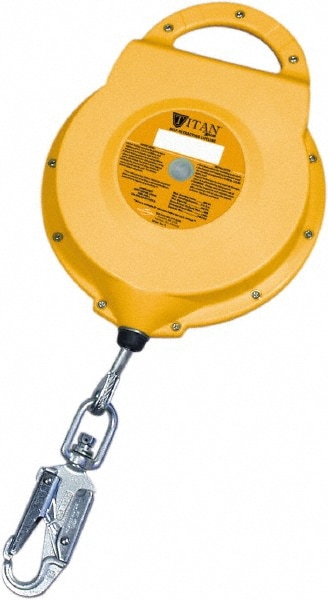 Miller TR50-Z7/50FT Self-Retracting Lifeline: 310 lb Capacity, Steel Self-Locking Carabiner Image