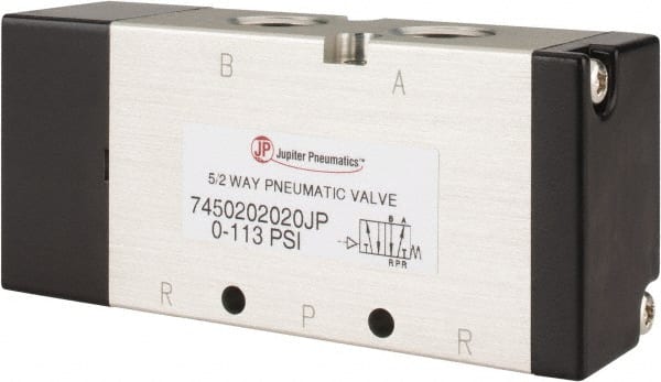 5-Way & 2-Position Air Valve: Pneumatic Actuator