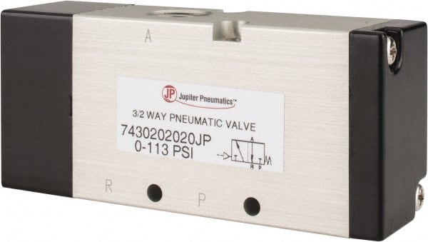 3-Way & 2-Position NC Air Valve: Pneumatic Actuator