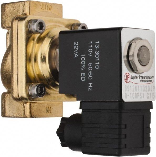 PRO-SOURCE 6912011020PRO Stacking Solenoid Valve: Assisted Lift, 2-Way, 2 Position, Spring Return Image