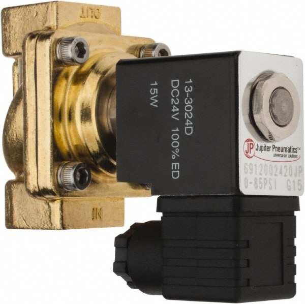 PRO-SOURCE 6912002420PRO Stacking Solenoid Valve: Assisted Lift, 2-Way, 2 Position, Spring Return Image