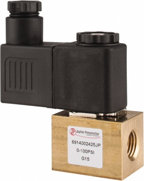 Stacking Solenoid Valve: Direct Acting, 2-Way, 2 Position, Spring Return