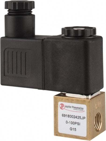 Stacking Solenoid Valve: Direct Acting, 2-Way, 2 Position, Spring Return