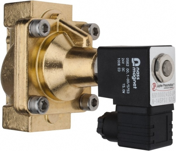 Stacking Solenoid Valve: Pilot, 2-Way, 2 Position, Air Pilot Return