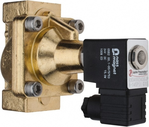 Stacking Solenoid Valve: Pilot, 2-Way, 2 Position, Air Pilot Return