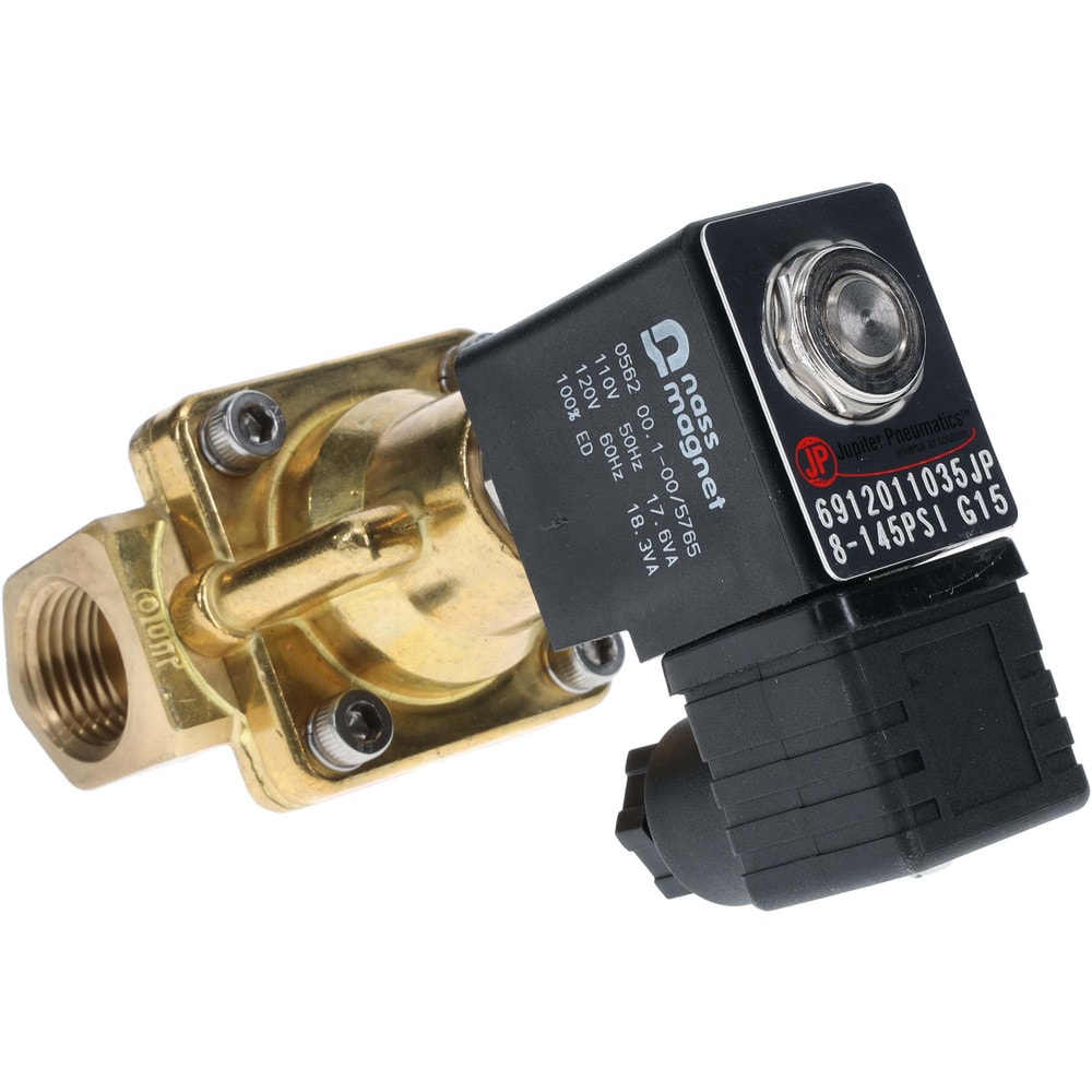 Stacking Solenoid Valve: Pilot, 2-Way, 2 Position, Air Pilot Return