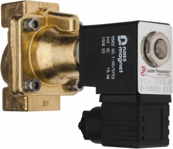 Stacking Solenoid Valve: Pilot, 2-Way, 2 Position, Air Pilot Return