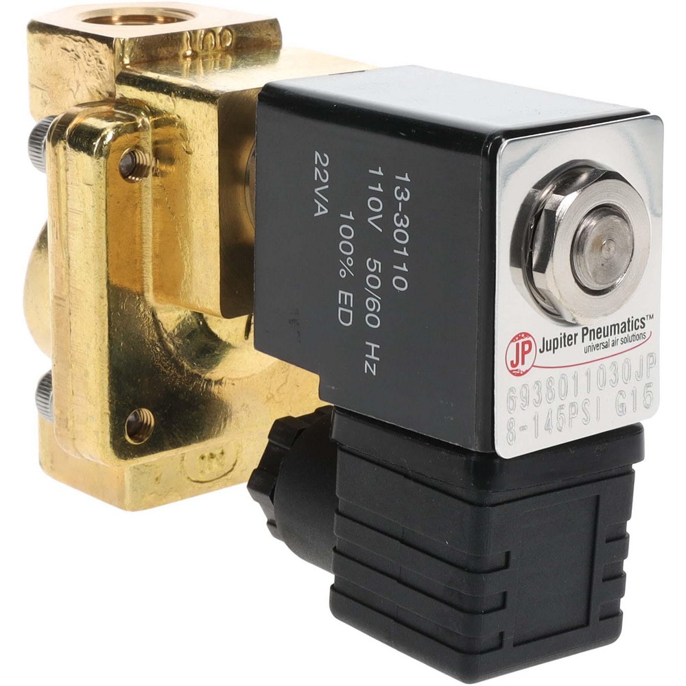 Stacking Solenoid Valve: Pilot, 2-Way, 2 Position, Air Pilot Return