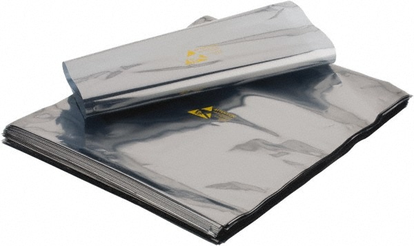 Clear Metalized Static Shield Bag: 3 mil Thick, 15" OAW