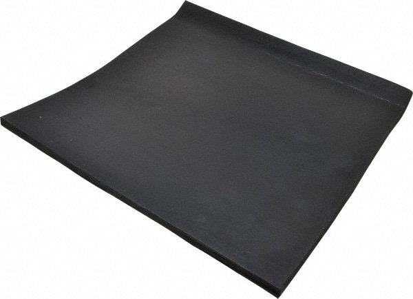 Sheet: Buna-N Rubber, 12" Wide, 12" Long, Black