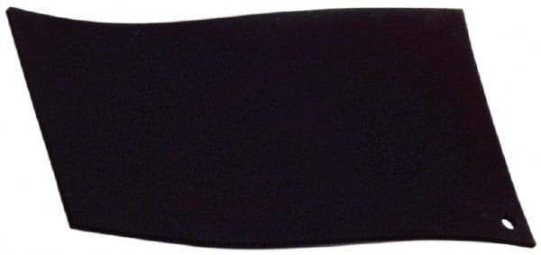 Sheet: Neoprene Rubber, 12" Wide, 12" Long, Black