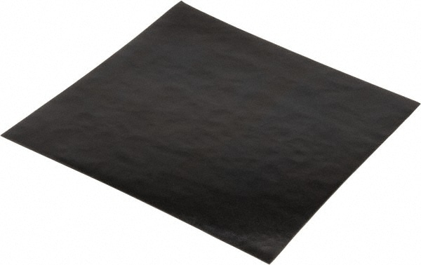 Sheet: Neoprene-Blend Spring Rubber, 12" Wide, 12" Long, Black