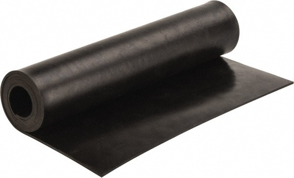Sheet: Neoprene-Blend Spring Rubber, 12" Wide, 36" Long, Black