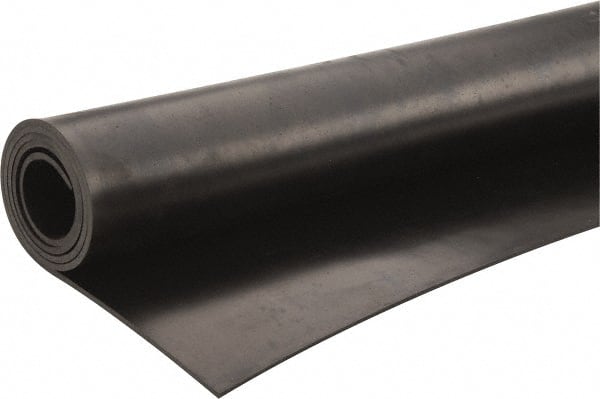 USA Sealing RS-N70-17 Sheet: Neoprene-Blend Spring Rubber, 36" Wide, 36" Long, Black 