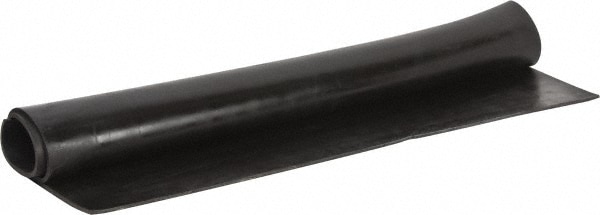 Sheet: Neoprene Rubber, 36" Wide, 36" Long, Black