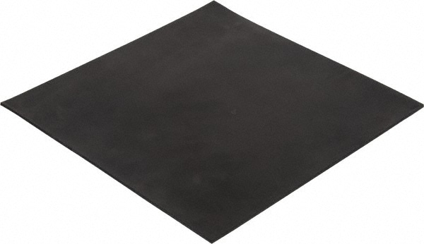 Sheet: EPDM Rubber, 12" Wide, 12" Long, Black