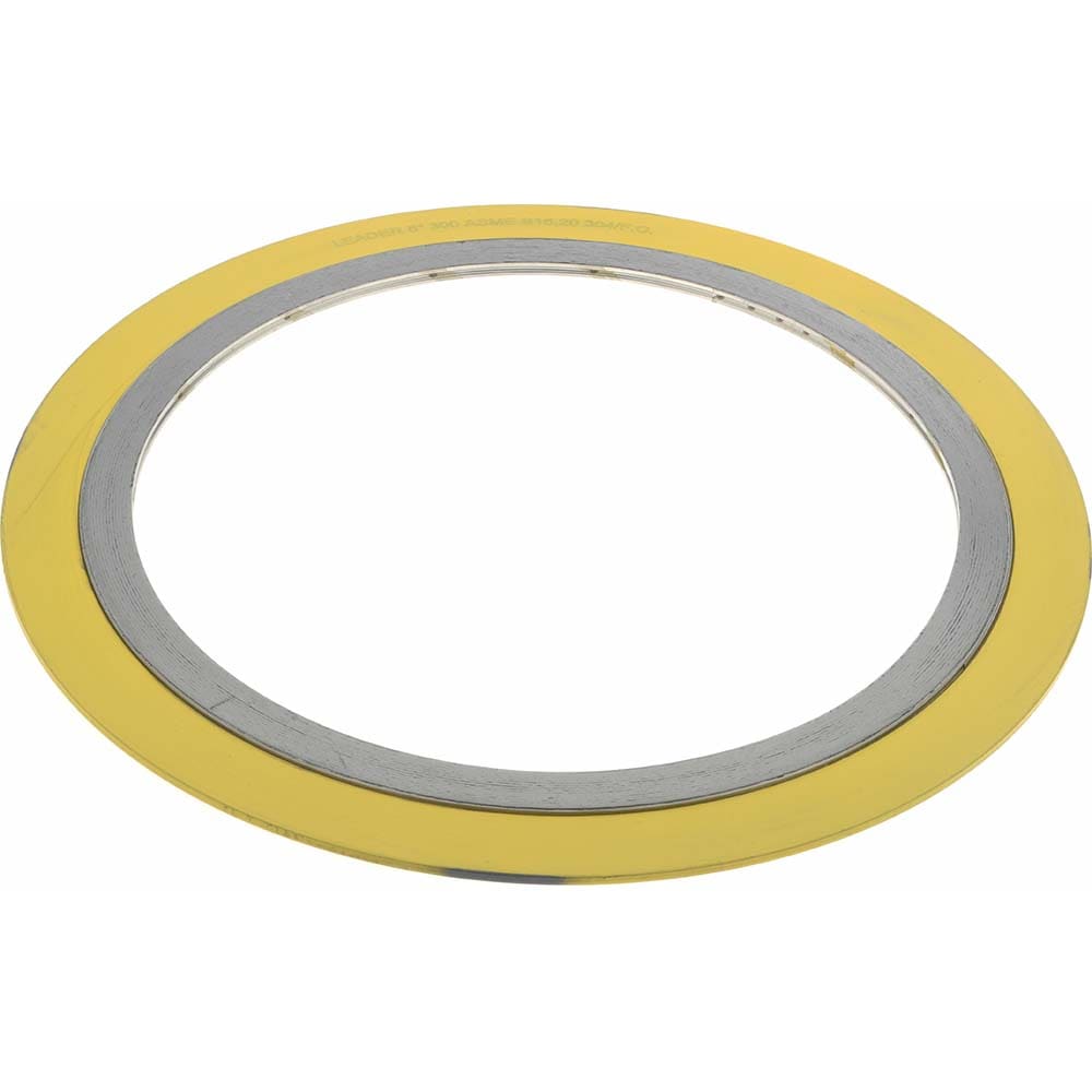 Value Collection 3194789 Flange Gasket: For 8" Pipe, 9-3/16" ID, 12-1/8" OD, Carbon Steel & Stainless Steel Image