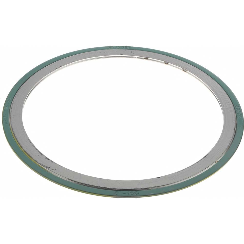 Value Collection 3194803 Flange Gasket: For 8" Pipe, 9-3/16" ID, 11" OD, Carbon Steel & Stainless Steel Image