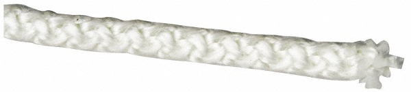 3/16" Dia Fiberglass Rope Gasketing - White, Cut to Length