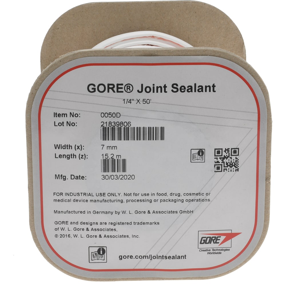 Value Collection 50' Long x 1/4" Wide Gore Tex Joint Sealant 31950629 MSC Industrial Supply