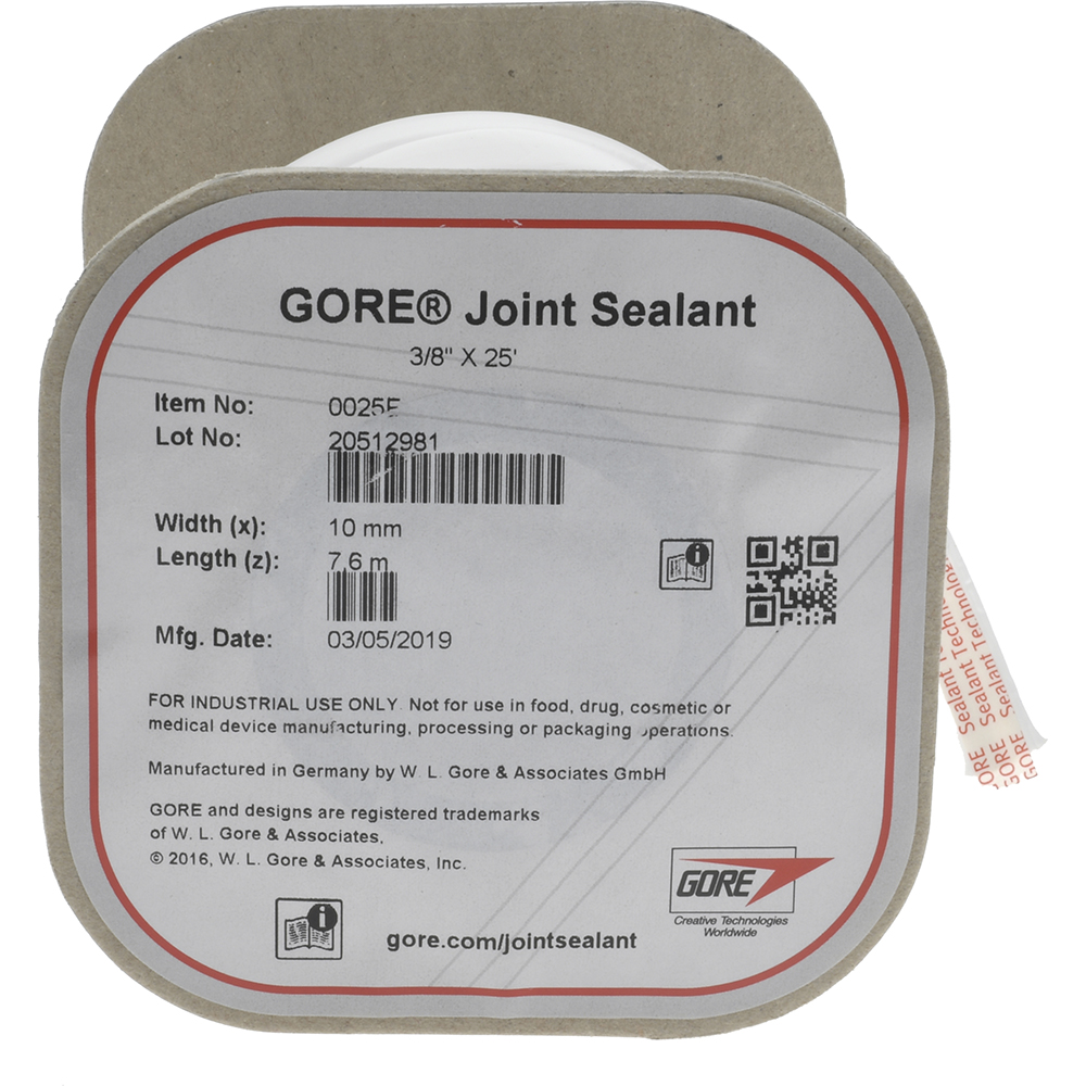 Value Collection 25' Long x 3/8" Wide Gore Tex Joint Sealant