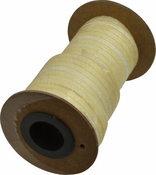 Made in USA 31952245 3/16" x 16 Spool Length, PTFE/Aramid Composite Compression Packing Image