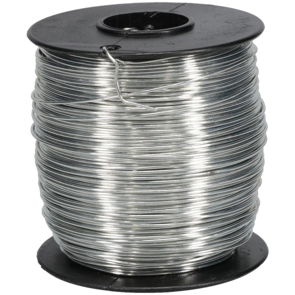 Value Collection 14 Gage, 0.08" Dia x 58 Ft. Long, Steel, Stone Wire - 1 Lb. Shipping Weight | Part #10-0800-001S