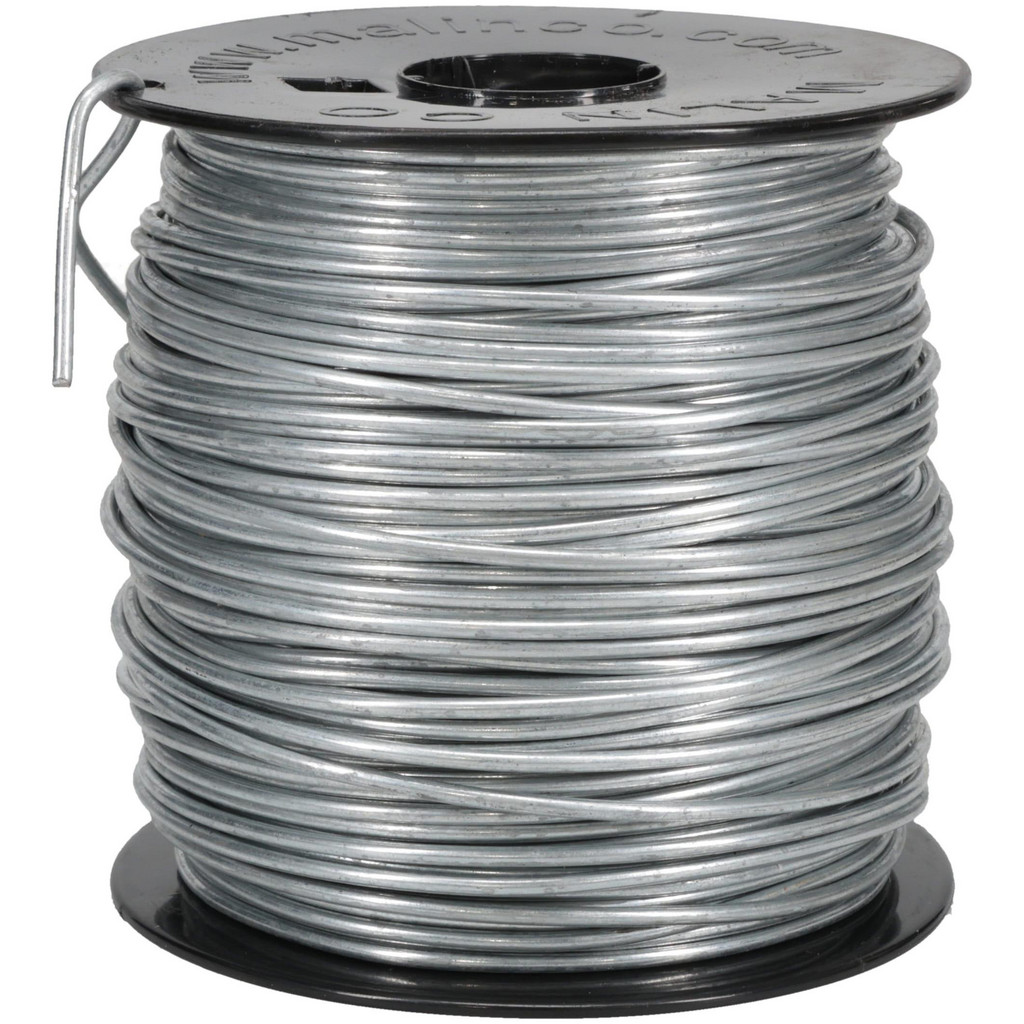 Value Collection 14 Gage, 0.08" Dia x 290 Ft. Long, Steel, Stone Wire - 5 Lb. Shipping Weight | Part #10-0800-005S