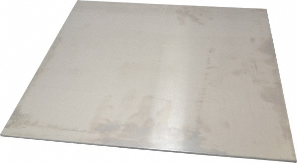 Value Collection XALFLR079441x1 Aluminum Sheet: 12" Long, 12" Wide, 1/8" Thick, Alloy 5052-H32 Image