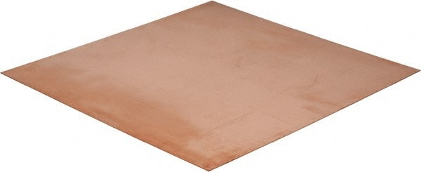 Value Collection XCUFLR071541x1 0.032 Inch Thick x 12 Inch Square, Copper Sheet 