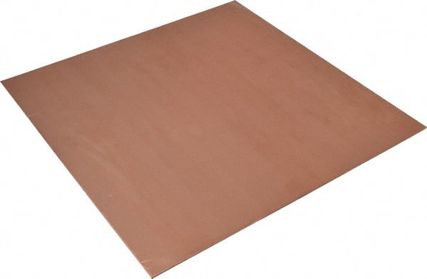 Value Collection XCUFLR07155 0.064 Inch Thick x 12 Inch Square, Copper Sheet 