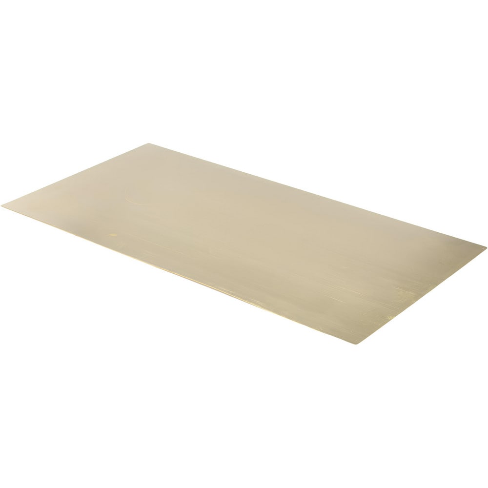 Value Collection 002 Inch Thick X 12 Inch Wide X 24 Inch Long Brass Sheet Msc Direct 2258