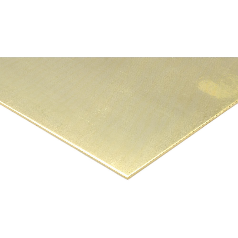 Value Collection 0064 Inch Thick X 12 Inch Wide X 12 Inch Long Brass Sheet Msc Direct 5111