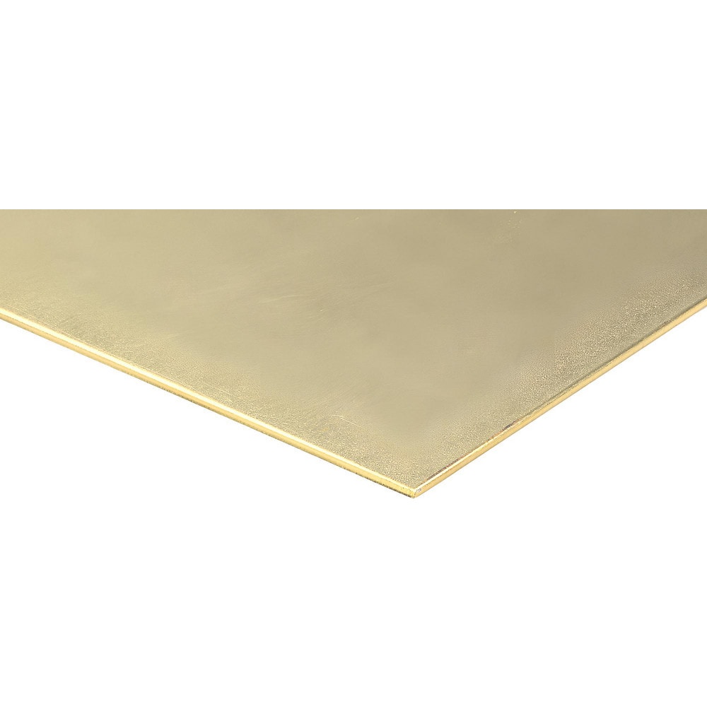 Value Collection 0064 Inch Thick X 12 Inch Wide X 24 Inch Long Brass Sheet Msc Direct 2807