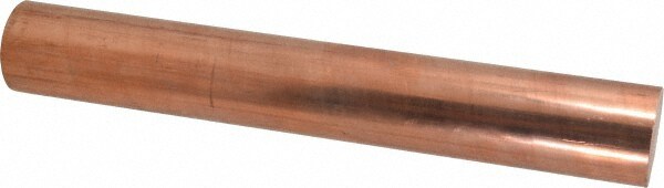 1-3/4 Inch Diameter x 12 Inch Long, Copper Round Rod