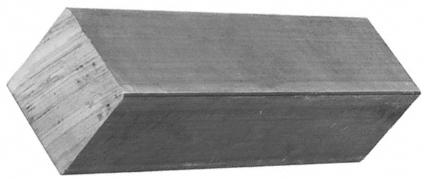 2-1/4" Square x 1' Long Steel Square Bar