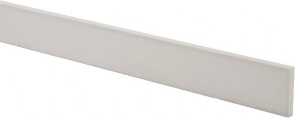 1/2 Thick x 1 Wide x 24 Long USA Sealing UHMW Polyethylene Plastic Bar 